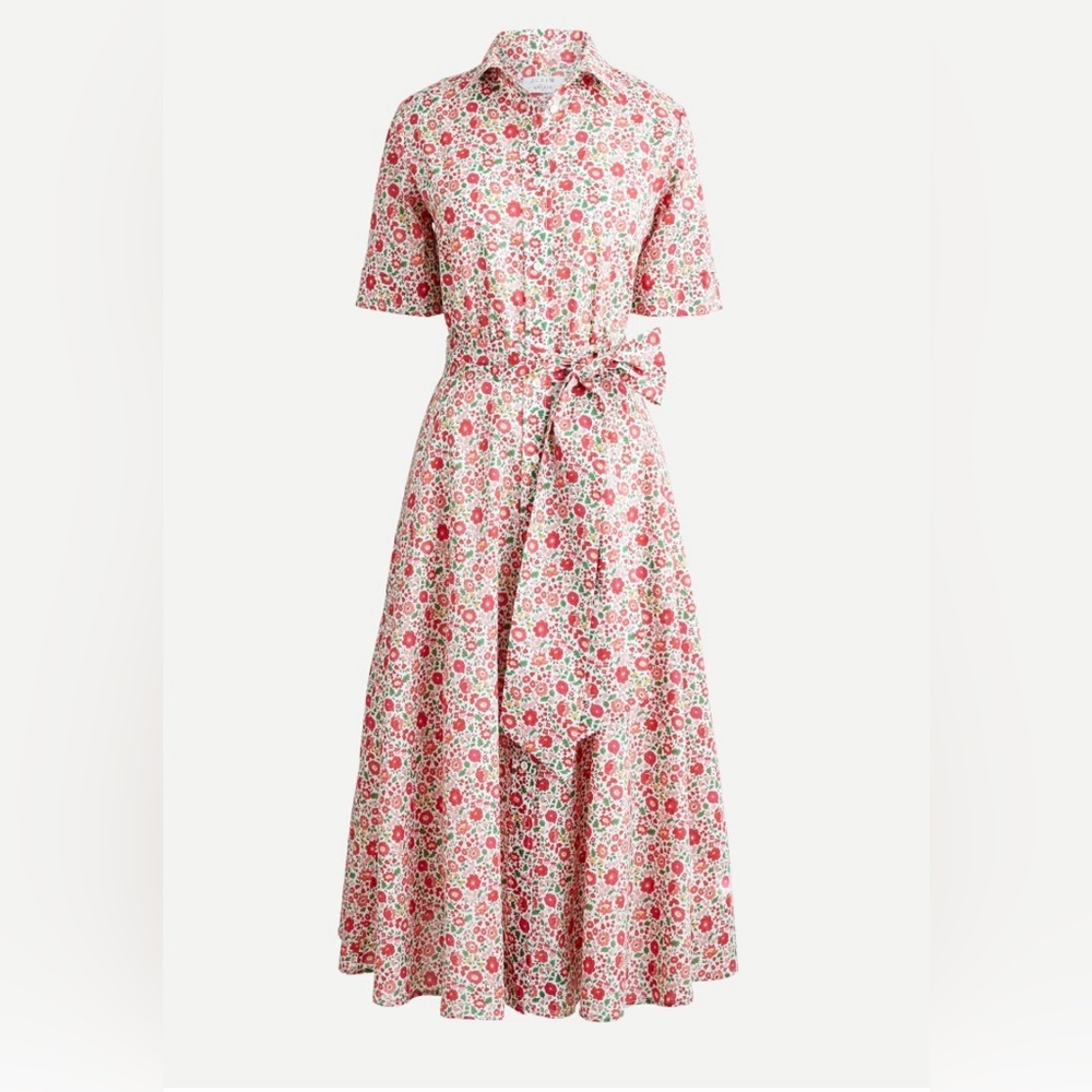 J. Crew X Liberty London Shirt Dress